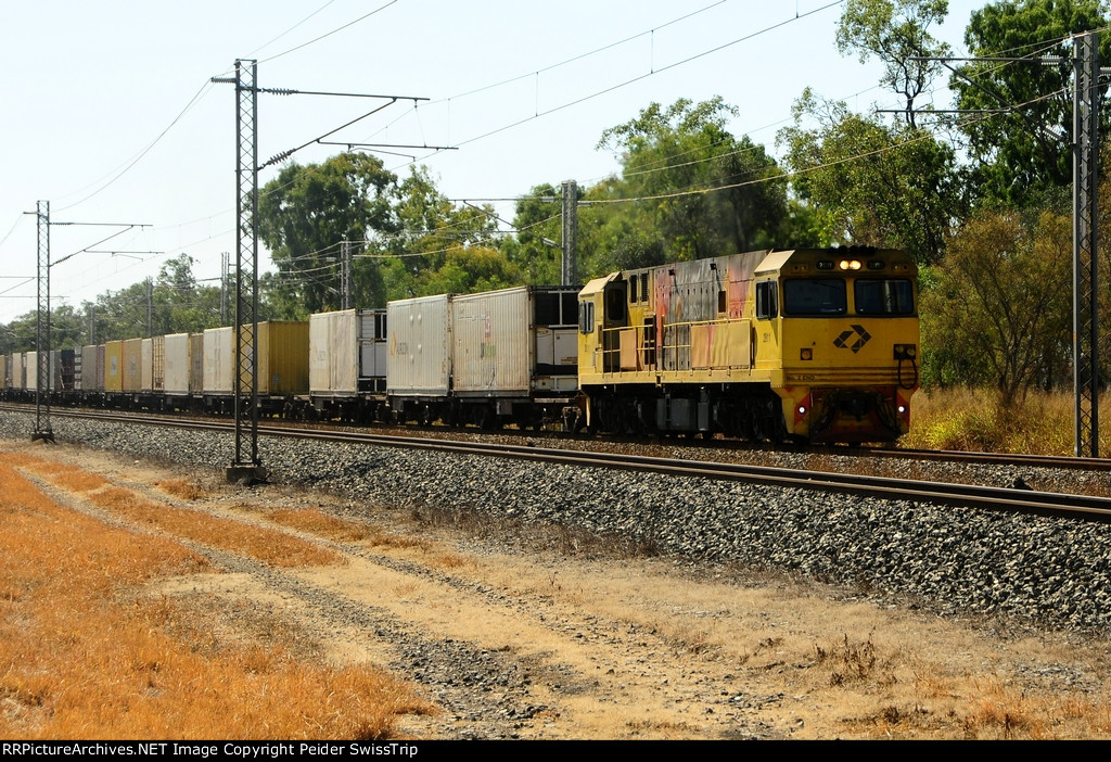 Coal dust and container in Australia 